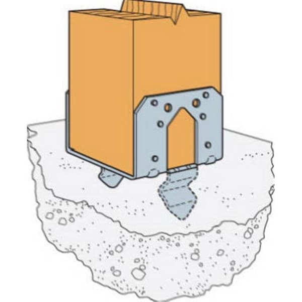 Simpson Strong Tie PB66-WEST 6 x 6 Post Base